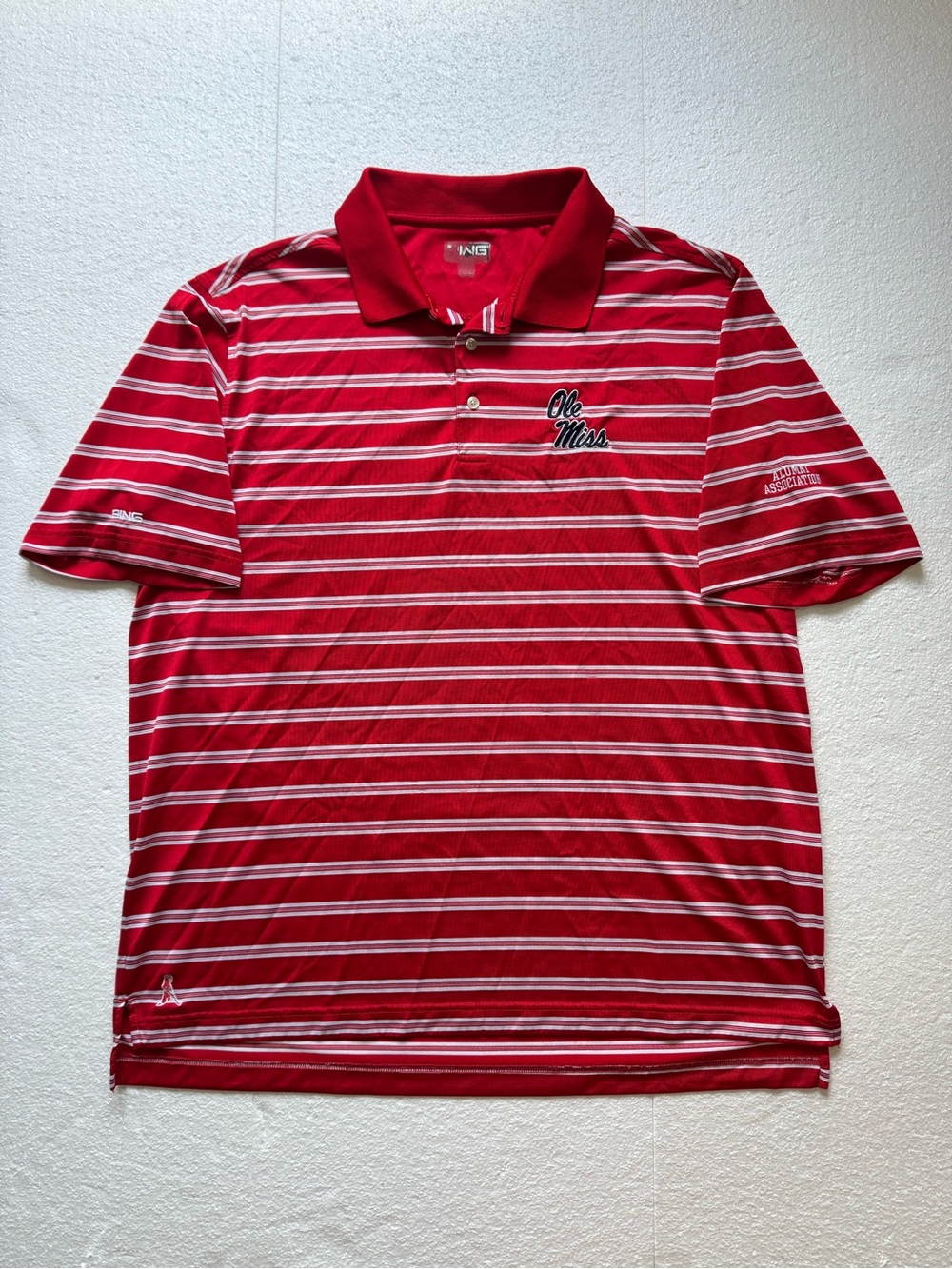 Ole Miss Alumni Association PING Golf Polo Men's 2XL